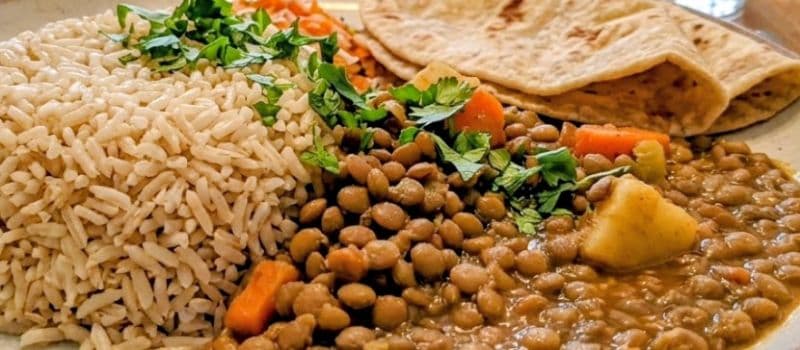 Chapitiz, Pilau and Kamande stew